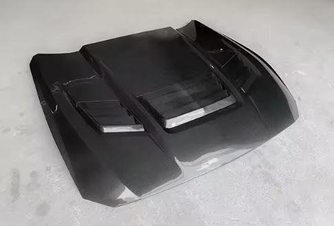 Carbon Motorhaube für Ford Mustang S650 (2018–2023) – Shelby Super Snake Style Upgrade