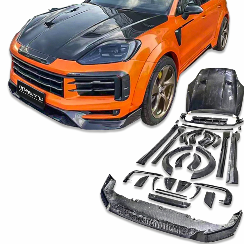 🔥 Porsche Cayenne MSY-Style Aero-Body-Kit – Dry Carbon Performance Upgrade 🔥