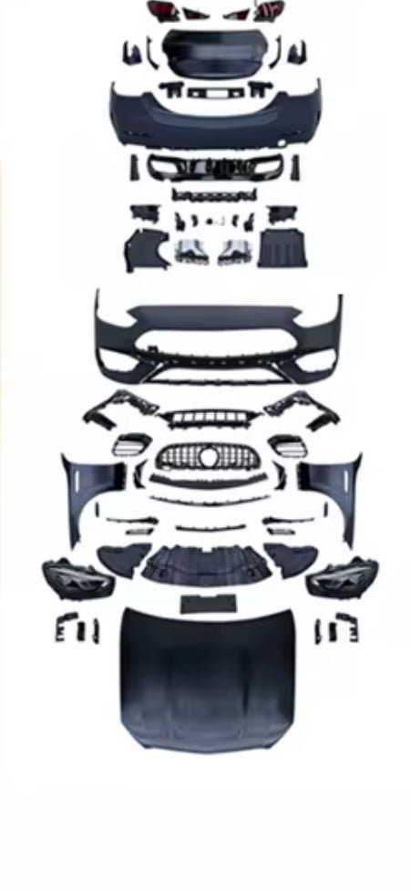 Mercedes W205 C Klasse Upgrade W206 C63 BodyKit