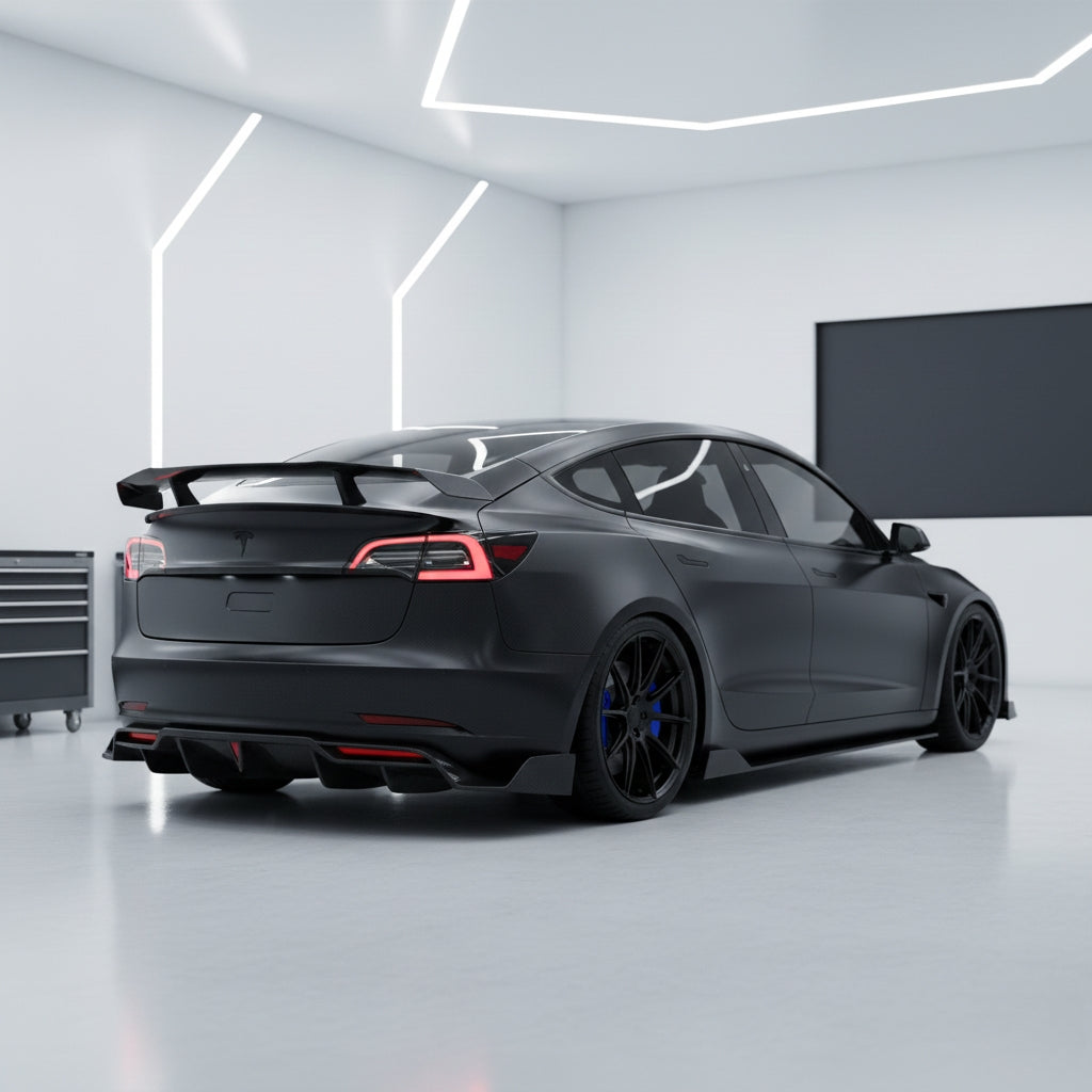Bodykit für Tesla Model 3 – Performance & Style Upgrade