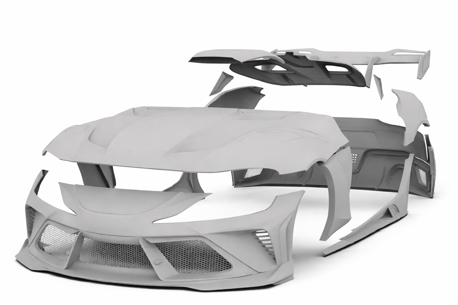 Toyota Supra MK5 in Einzelteilen 